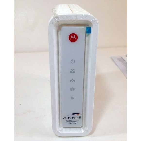 ARRIS SURFboard SB6141 Motorola Surf Board Modem 400 Series with Power Cable - Picture 2 of 11